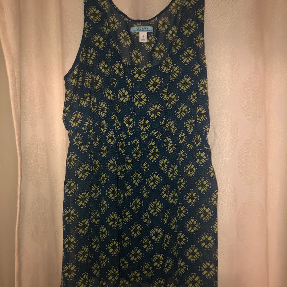 Knee length floral dress